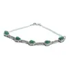 Pulsera de Calabaza de Jade Natural Grado A Guan Yu Joyería de Cuentas de Jade Azul Agua Venta al por Mayor en Vivo de Comercio Electrónico S5060205