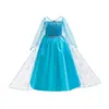 Nuevo Vestido de Princesa Frozen para Niños Vestido de Niña Elsa Disfraz de Princesa Elsa