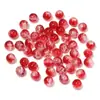 Cuentas Redondas de Vidrio Florales Bicolores con Efecto Agrietado Hielo para DIY Hecho a Mano Collar de Cuentas Pendientes Pasador Diadema Borla Cuentas Espaciadoras Accesorios