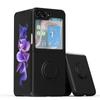 Adequado para Capa de Celular Samsung Zflip8 Zflip7 Silicone Líquido Z6/ 50% de Desconto Suporte Dobrável Capa Protetora Anti-Queda de Cobertura Total