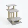 Escalera para mascotas 3 en 1, estructura para trepar gatos, árbol para gatos con poste rascador de sisal integrado para perros pequeños y perros tipo teddy, venta al por mayor