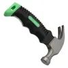 Mini martillo de uña, martillo de mango corto, herramienta multifuncional para el hogar para instalación, extracción de clavos, carpintería, pequeño martillo de escape, martillo de salvamento