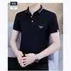 Nueva Camiseta de Manga Corta para Hombre Camisa Base de Polo con Cuello para Hombre Camisa Corporal Casual Fabricante Mayorista de Camisetas para Hombre