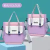 Bolsas de Matrícula para Alunos do Ensino Fundamental, Mochilas Escolares que Podem ser Impressas com Logo, Aulas de Treinamento de Artes, Caligrafia, Jardim de Infância, Mochilas de Três Usos, Bolsas Transversais