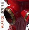 Hidrante de Incendio Chengxin de Sichuan Ss100/65-1.6 Hidrante de Incendio Exterior Sobrepuesto Fábrica Venta al por Mayor en Stock
