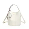 2026 Nueva Moda Estilo Coreano Bufanda de Seda Bolso de Mano Bolso Cubo Madre e Hija Bolso Versátil de Alta Gama para Mujer para el Viaje Diario Bolso de Hombro Cruzado
