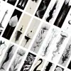 30 Marcadores de Páginas Simples em Preto e Branco com Linhas de Tinta - Manual para Uso em Literatura e Criação - Faça Você Mesmo