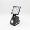 Luz de Trabalho a Bateria de Lítio 18V Makita Luz para Reparo de Carro Iluminação para Chave Elétrica com Carregamento USB Luz LED