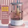 Limpiador de Brochas de Maquillaje, Herramienta de Secado Rápido, Cepillo Limpiador Eléctrico Enchufable para Gente Perezosa, Limpiador Eléctrico de Brochas