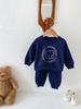 26 Primavera Nuevo Estilo Coreano Ropa para Bebé Conjunto Infantil Ins Deportivo Lindo Oso Conjunto de Dos Piezas Pantalones de Manga Larga