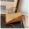 Bolso Pequeño de Patchwork de Alta Gama para Mujer, Bolso Nuevo de Moda de Lujo Ligero, Bolso Cruzado de Hombro Único de Comercio Exterior Transfronterizo Tendencia