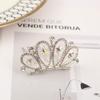 22 nuevos peines para el cabello con corona de diamantes de imitación para niños, lindas estrellas de cinco puntas, corona de princesa, accesorios para el cabello al por mayor