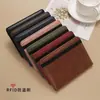 Bolsa de Pasaporte para Viajes Transfronterizos Anti-RFID Multifuncional de Cuero para Recoger Tarjetas Portadocumentos Funda Protectora para Pasaporte y Documentos