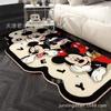 Alfombra de Personaje Estilo Dibujo Animado para Dormitorio, Mesita de Noche, Resistente a las Manchas, Dormitorio, Sala de Estar, Sofá, Alfombra Antideslizante para Piso, Alfombra para Vestidor, Venta al por Mayor