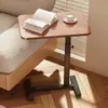 Escritorio de computadora móvil ajustable para apartamentos de alquiler, mesa auxiliar para sofá, mesa plegable para el hogar, escritorio de estudio, mesita de noche pequeña