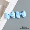 Lazo Grande de Resina con Lunares de Dibujos Animados DIY Pegamento Cremoso Funda de Teléfono Móvil Hebilla de Zapato con Agujero Pegatina de Patín sobre Hielo Accesorios para Pasador de Pelo