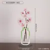 Vaso de Ferro Estilo Nórdico, Ornamento de Decoração de Mesa, Peça de Arte Colorida Vazada de Luxo Leve, Decoração Suave para Arranjo de Flores