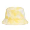 Nuevo sombrero de pescador teñido anudado de doble cara, sombrero de ala ancha con protector solar de moda europea y americana, sombrero de lavabo de viaje para parejas de primavera y verano.