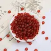 8*5 Contas Espaçadoras de Jade Sintético Vidro Multicolorido Contas de Ábaco Contas Oblongas de Vidro para DIY Contas Perfuradas Acessórios para Joias Espaçador
