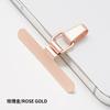 Clip para funda de teléfono móvil Amazon metal de acero inoxidable 0.2 mm ultradelgado sin funda superior cordón para teléfono móvil clip trasero fijo