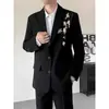 Traje de Novio de Gama Alta para Primavera y Otoño 2026, Nuevo Estilo Chino, con Bordado de Magnolia Blanca, Tendencia de Traje de Compromiso Tradicional Chino para Hombre