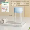 Kit de Higiene Pessoal de Viagem Cinza Presente de Feriado Lembrança Portátil Dobrável Pasta de Dente Escova de Dentes Copo para Enxaguante Bucal Copo de Lavar