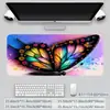 Alfombrilla de Ratón para E-Sports Mariposa Transfronteriza Extra Grande de Gama Alta Engrosada Resistente a la Suciedad Impermeable para Teclado de Computadora Escritorio Venta al por Mayor