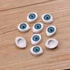 2 tamaños DIY accesorios para joyería parche de soporte inferior resina Ojo de diablo parche para ojo accesorios de soporte inferior