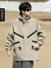 Chaqueta Casual con Capucha para Hombre Enbu para Exteriores, Cortavientos Casual de Otoño, Abrigo de Marca de Moda para Pareja