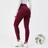 Calças de Yoga de Lã Fina para Mulheres, Sem Costuras Laterais, Cintura Alta, Controle de Barriga, Levanta Bumbum, Leggings Fitness, Meias-Calças Esportivas Espessas e Quentes para Outono e Inverno