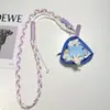 Monedero Ajustable Cruzado Lanyard Largo para Teléfono Móvil Cuerda de Tres Hilos a Juego Color Cuerda Tejida a Mano al Aire Libre para Viajes Anti-Pérdida