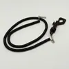 Corda retrátil de plástico com fivela adesiva, corda de mola de plástico, corda anti-perda, corda para pendurar, cordão de mola, tira de mola
