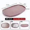 Shan Ye Feng Vajilla de Melamina Comercial Plato para Hot Pot Carne Di Long Cortada Frescamente Plato Creativo para Shabu-Shabu Plato de Preparación Platos de Forma Irregular