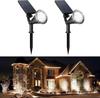 Holofotes Solares, Luzes para Gramado Externo, Luzes para Jardim Paisagístico, Luzes Decorativas de Jardim, Luzes para Iluminação de Árvores em Casa