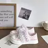Zapatos de lona estilo coreano Belle 2026 verano nueva moda lunares zapatos de mujer versátiles con faldas zapatos casuales 6986