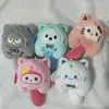 Máquina de Garra de 4 polegadas Atacado Brinquedos de Pelúcia Premium Chaveiros Pingentes Pequenos Fofos