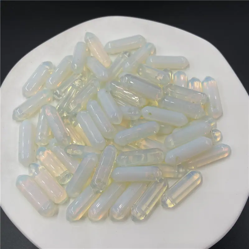 JC806两头尖六角柱横孔10