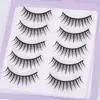Pestañas Postizas Enteras Naimei de Una Pieza con Tallo Duro Tallo Transparente Estilo Natural COS Maquillaje Tailandés Pequeño Demonio Principiante Diario