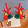 Natal feriado cocar Papai Noel grampo chifre adulto clipe headband acessórios crianças hairpin headband acessórios para o cabelo