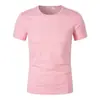Camisetas de Manga Corta de Negocios para Hombre y Mujer, Suaves y Amigables con la Piel, Protectoras del Sol, Cuello Redondo, Nuevas Camisetas Deportivas de Verano