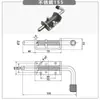 Parafuso de Mola de Aço Inoxidável 304 Equipamento Industrial Gabinete Porta Parafuso Retrátil Trava Fivela de Porta Antifurto de Alta Resistência