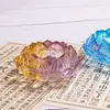 Base de Lámpara de Mantequilla, Lámpara de Loto de Ocho Hojas de Siete Colores, Portavelas, Lámpara Eterna, Lámpara de Ofrenda, Lámpara de Buda, Lámpara de Aceite de Templo, Recipiente para Lámpara