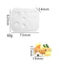 Molde Squishy de Frutas em Lata Abacaxi Queijo Torrada Pão Triangular Realista Molde de Silicone Artesanal DIY