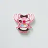 Nuevos Zapatos de Cocodrilo Dibujo Animado Stitch Pasador Acrílico Lindo Adorno para la Cabeza Infantil Accesorios de Bisutería DIY