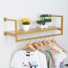 Estante de exhibición de ropa de pie para tienda de ropa pared estante para ropa de mujer ropa de niños colgante lateral colgante de pared colgador de tienda colgador de pared