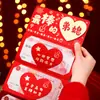 Nuevo Sobre Rojo Plegable Creativo para el 18º Cumpleaños de Hijo e Hija, Ceremonia de Mayoría de Edad, Billetera Creativa para Regalo de Dinero Ritual de Año Nuevo