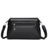 Bolso Nuevo para Mujer 2022 Simple Versátil Madre de Mediana Edad Piel Suave Bolso de Hombro Cruzado Gran Capacidad Bolso Cuadrado Pequeño Moderno