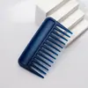 Pente de Plástico Cardápio Mágico 3D para Alisamento de Cabelo para Meninas, Pente Grande de Dentes Largos Espessado Portátil para Uso Doméstico