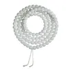 Raíz de bodhi de jade blanco de fábrica al por mayor raíz de bodhi de lanzamiento alto Wen juega pulsera de cuentas para hombres y mujeres 114 se puede enviar en nombre