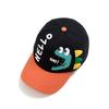 Boné de beisebol infantil de dinossauro outono novo chapéu infantil chapéu infantil chapéu infantil chapéu de beisebol do bebê MZ9504